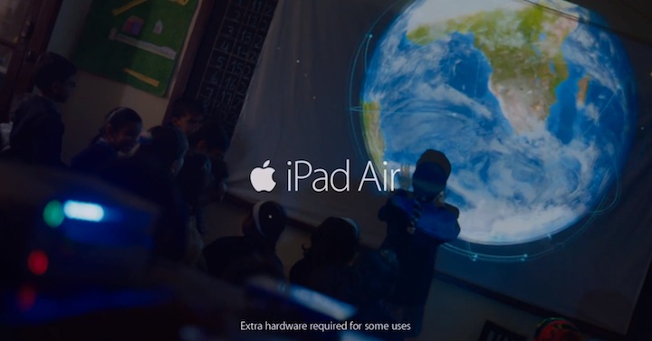 Reklamy iPada Air