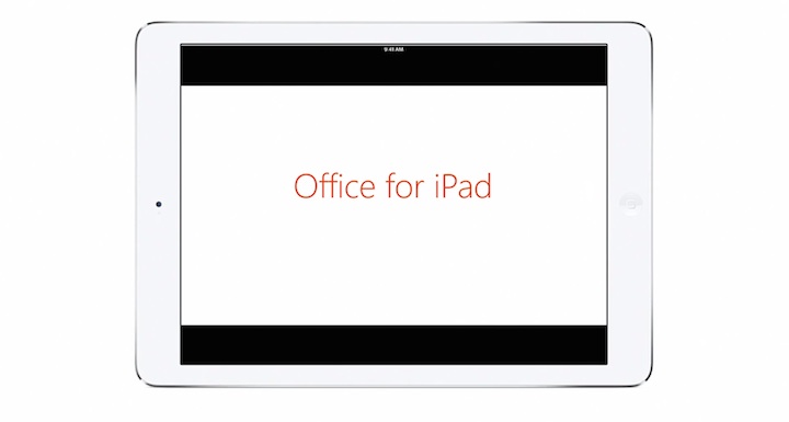 Office na iPada