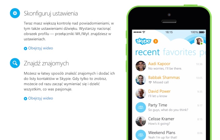 Skype 5.0 na iPhone'a