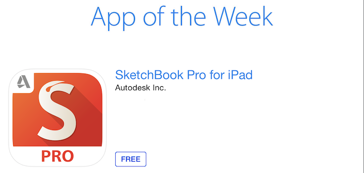 Sketchbook Pro for iPad