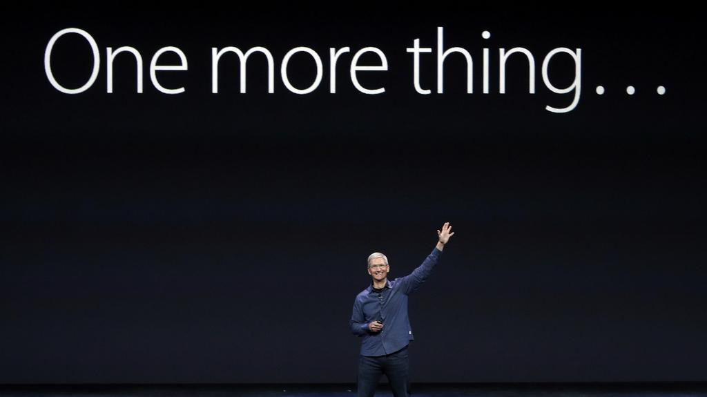 Tim Cook one more thing