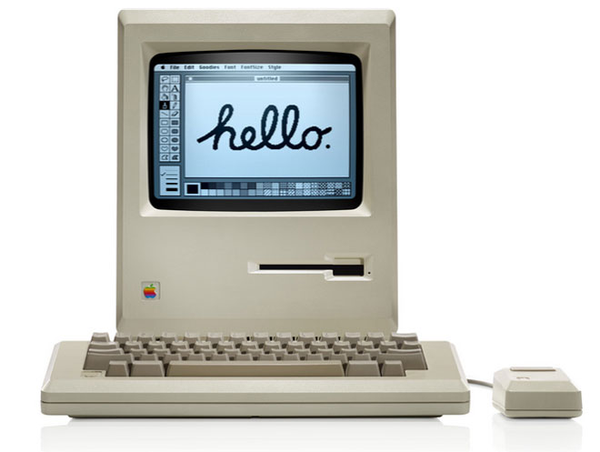 Oryginalny Macintosh firmy Apple z 1984 roku