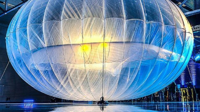 Project Loon - internet z balonów od Google'a