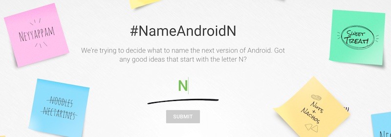 Wymyśl nazwę dla Androida N