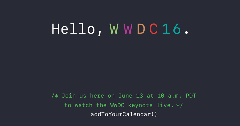Jak oglądać konferencję Apple'a WWDC 2016 na żywo?
