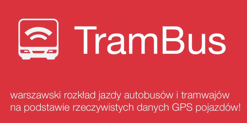 TramBus - mobilny rozkład jazdy GPS