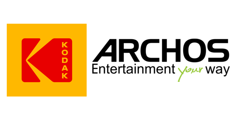 Kodak, Archos - logo