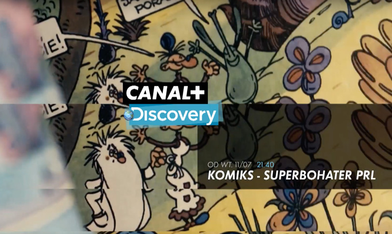 Komiks - Superbohater PRL (seria dokumentalna o polskim komiksie Canal+ Discovery)
