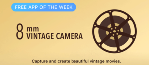 8mm Vintage Camera - Free App of the Week