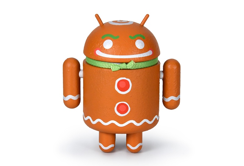 Ginger Gene - figurka świąteczna Androida