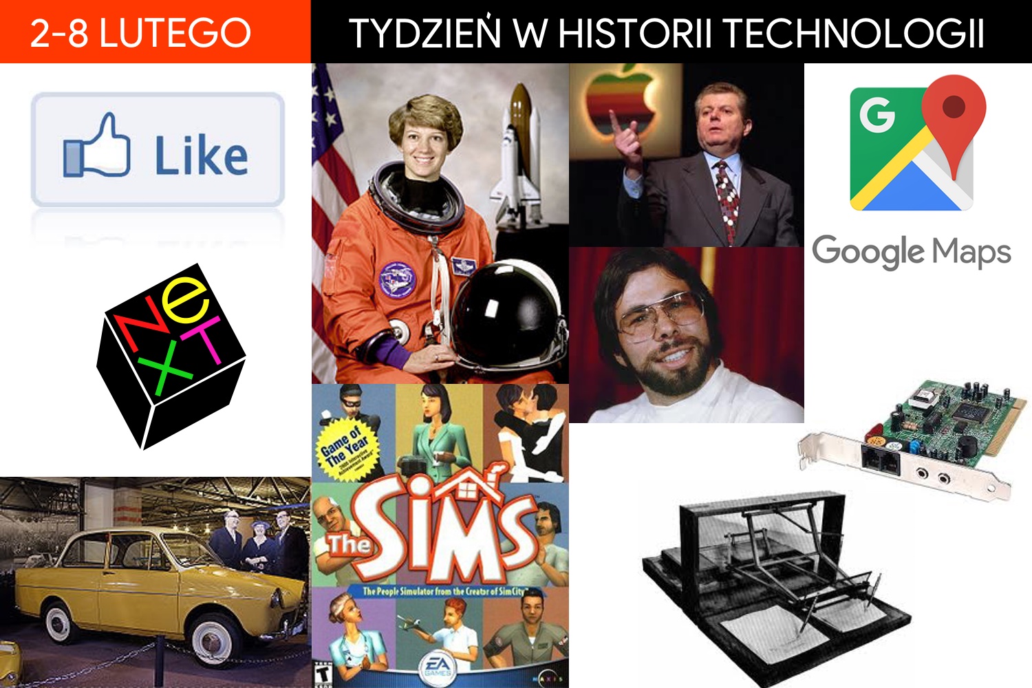 2-8 lutego: Tydzień w historii technologii