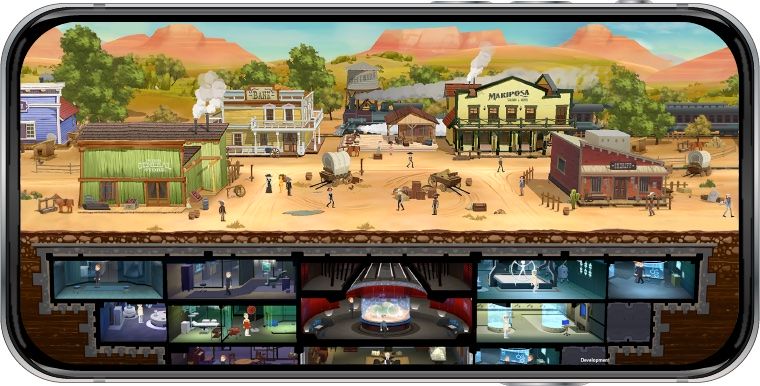 Westworld - gra mobilna (zrzut ekranu)