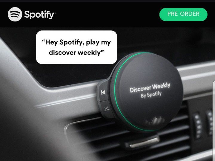 Głośnik samochodowy Spotify