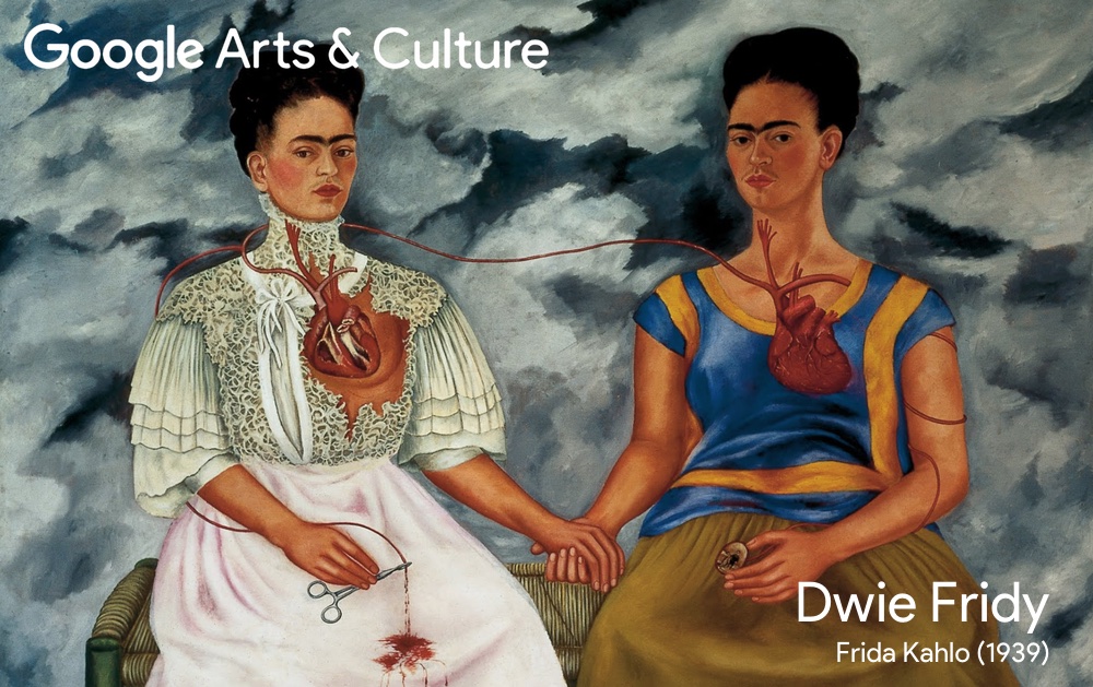 Google Arts & Culture Faces of Frida, Dwie Fridy (1939)