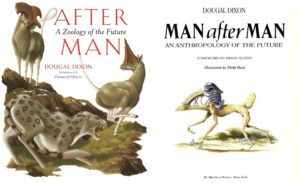 Książki „After Man” i Man After Man” Dougala Dixona