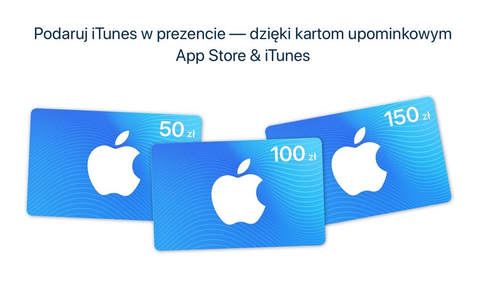 Karty upominkowe App Store & iTunes w Polsce