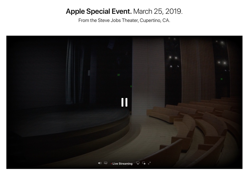 Zrzut ekranu z oficjalnej strony Apple'a