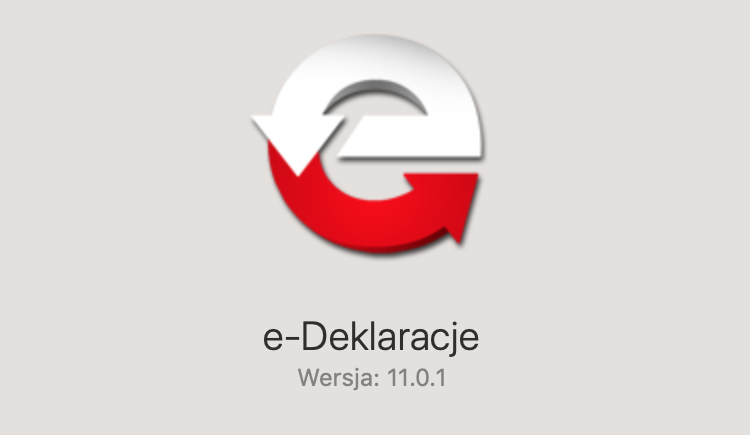 Ikona aplikacji e-Deklaracje desktop (wersja: 11.0.1)