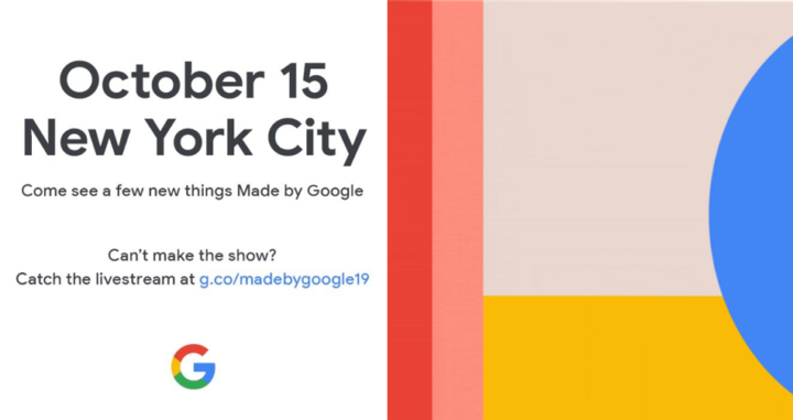 Konferencja Made by Google 2019 (15 października 2019)