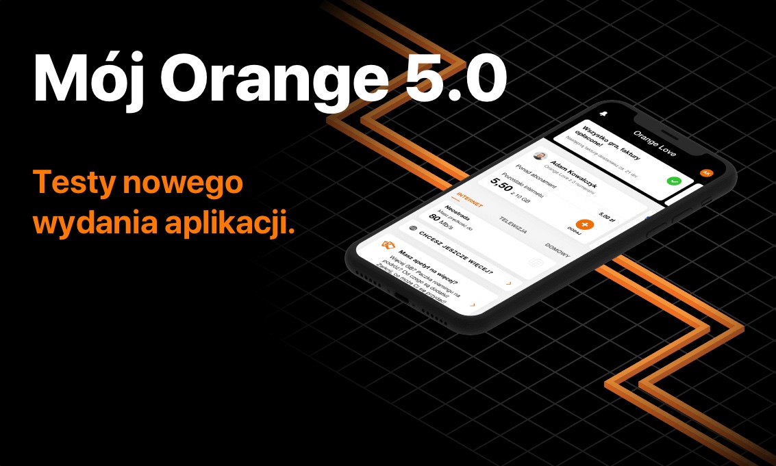 Mój Orange 5.0 (testy beta)