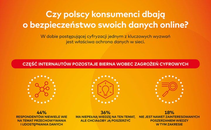 Niemal połowa Polaków niewiele wie na temat ochrony danych online