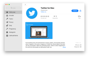Twitter for Mac w sklepie Mac App Store
