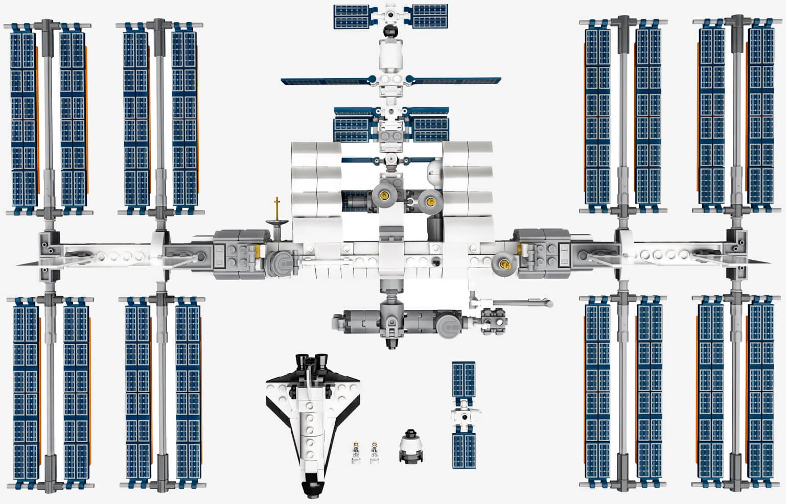 Międzynarodowa Stacja Kosmiczna z klocków LEGO