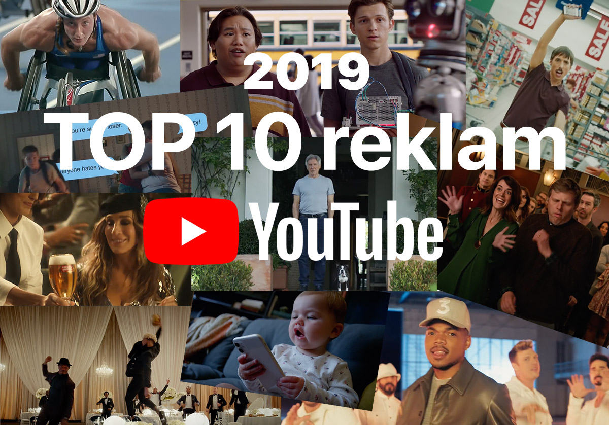 TOP 10 reklam 2019 roku na YouTubie (świat)