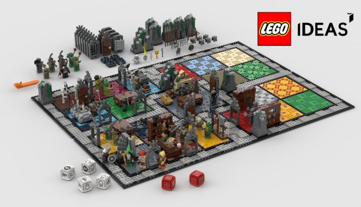 Gra planszowa LEGO HeroQuest (LEGO Ideas)