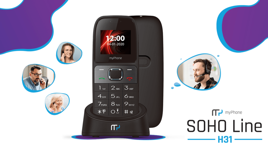 SOHO Line H31 (myPhone - telefon stacjonarny na kartę SIM