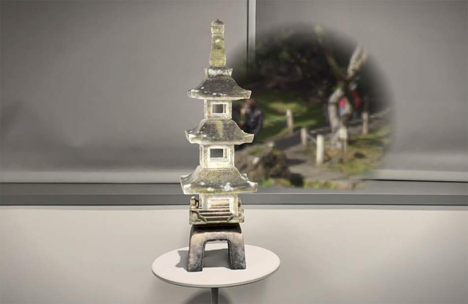 Wieża Pagoda w AR w systemie iOS 14