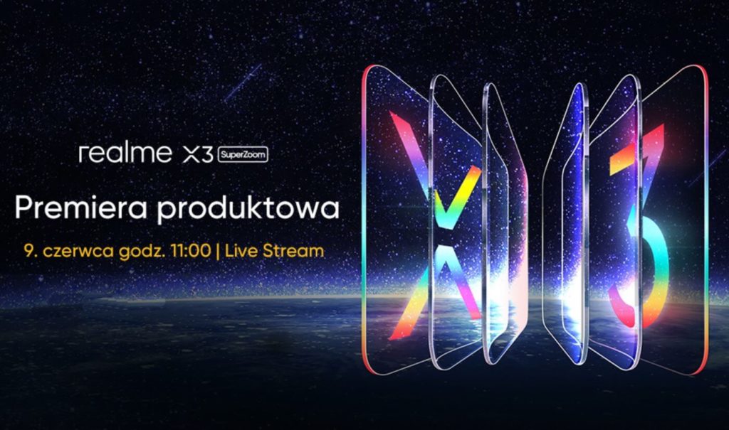 Polska premiera realme X3 SuperZoom (9 czerwca 2020 r. o godz. 11:00)