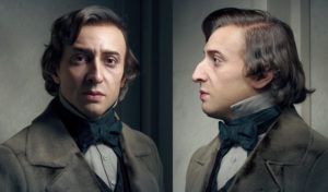 Cyfrowy portret 3D Fryderyka Chopina – autor: Hadi Karimi, 2020 r.
