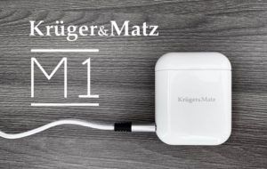 Słuchawki bezprzewodowe Krüger&Matz M1 (etui z logo)