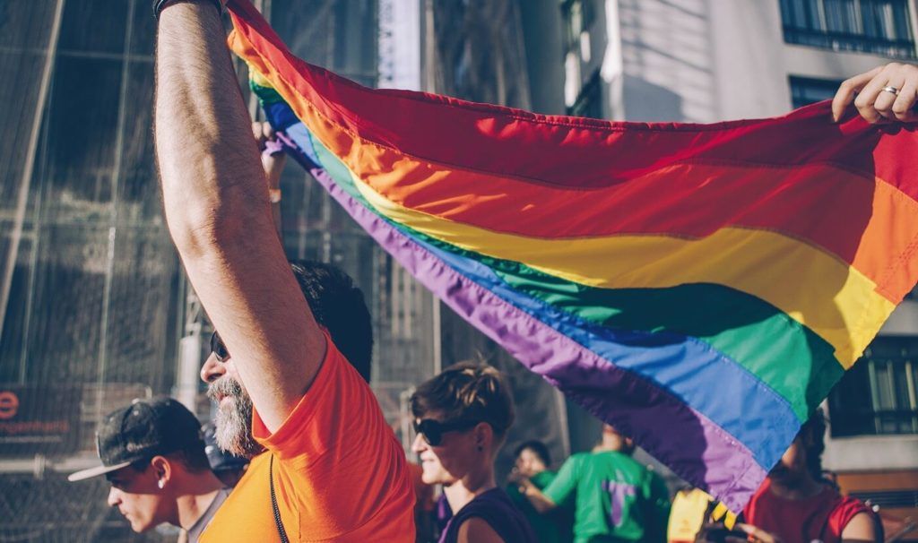 Levante a bandeira do orgulho LGBT [Raise the LGBT Pride flag], 2017 - Adriana de Maio