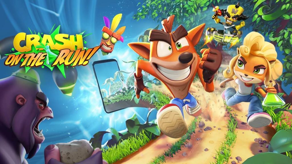 Gra mobilna „Crash Bandicoot: On the Run!”