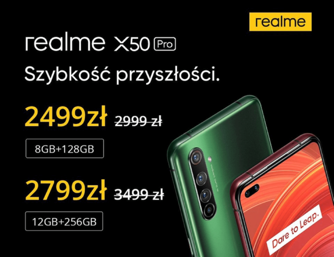 Realme x50 5G w promocji