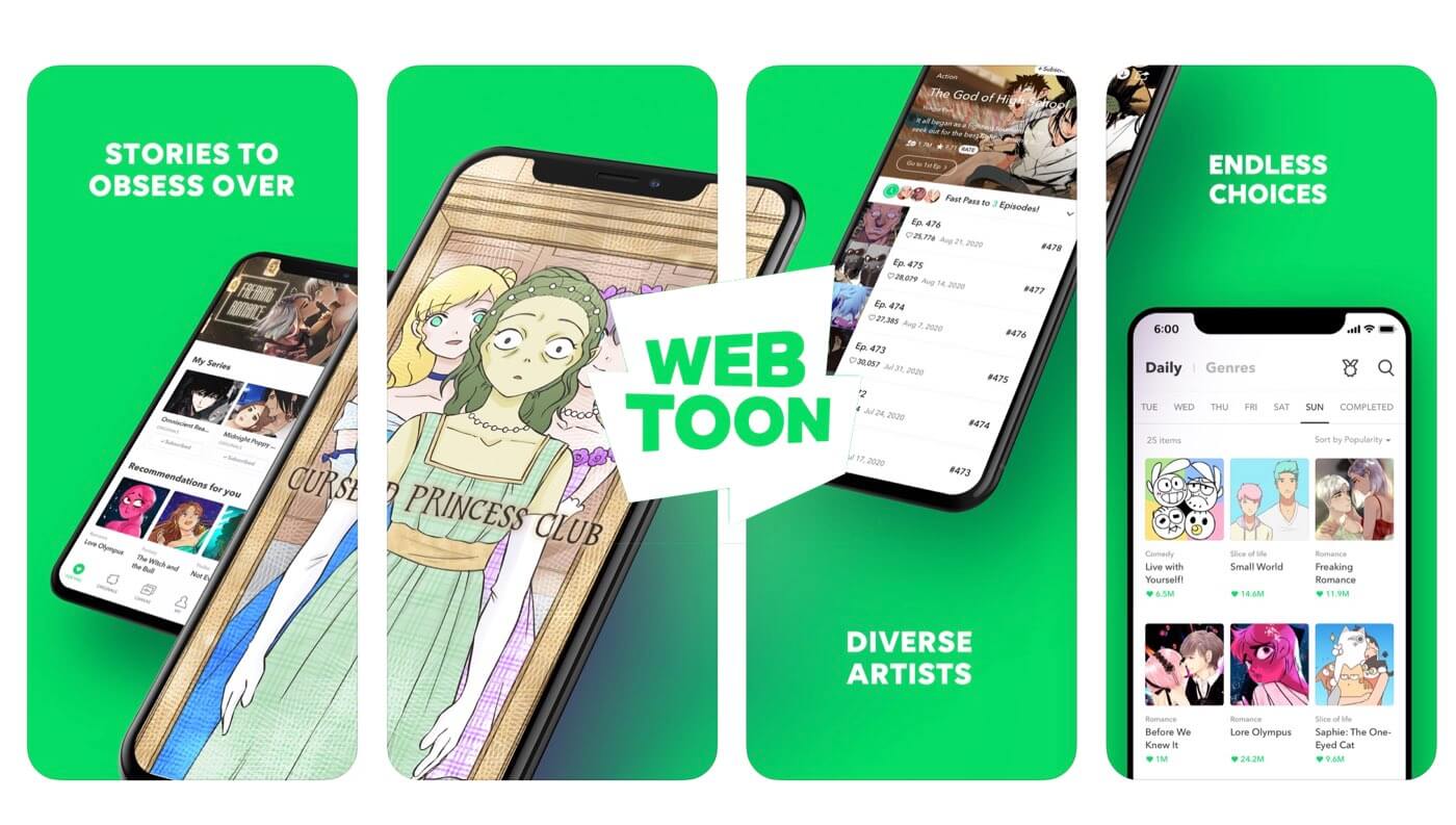 Webtoon: Comics (aplikacja mobilna)