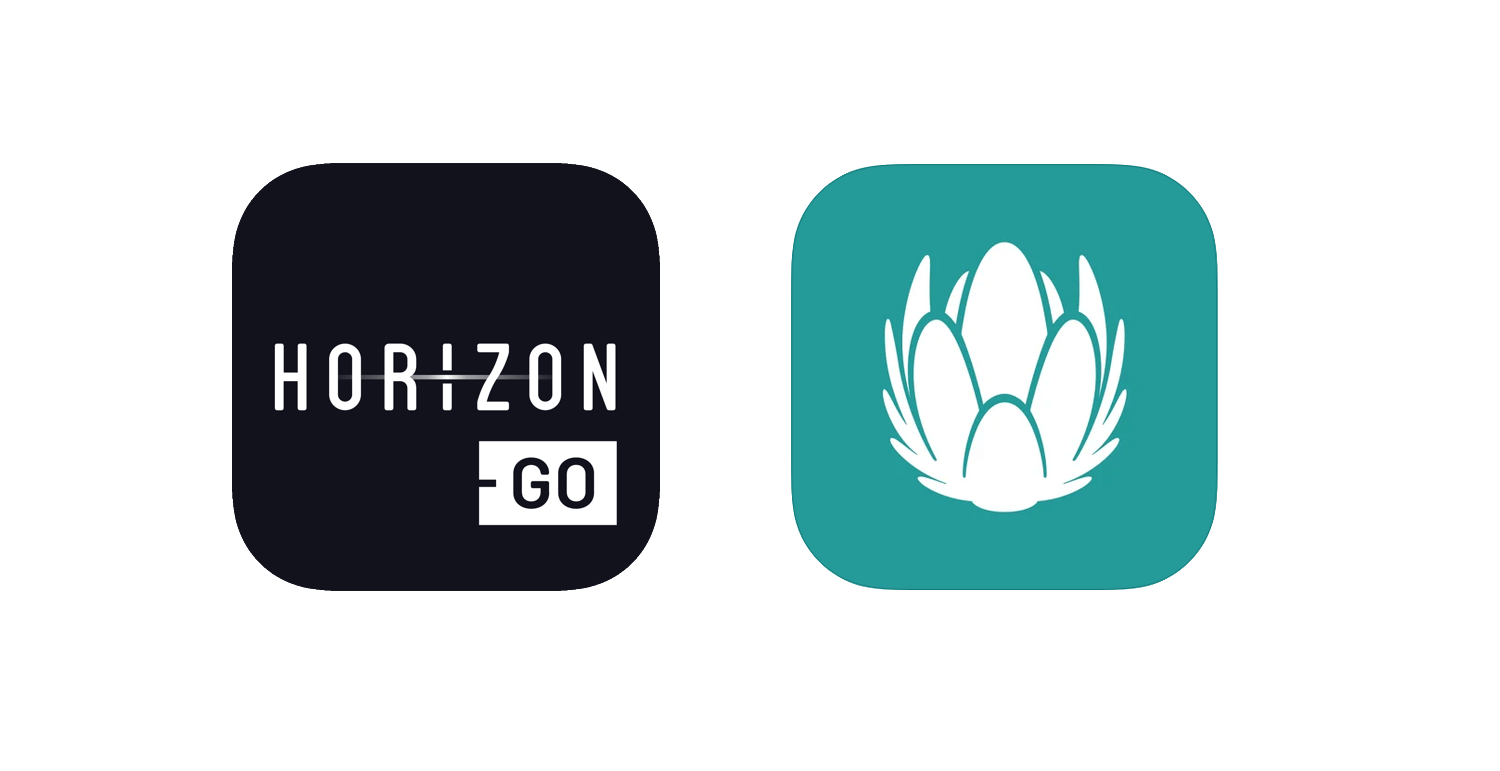 Ikona aplikacji Horizon Go i UPC TV Go