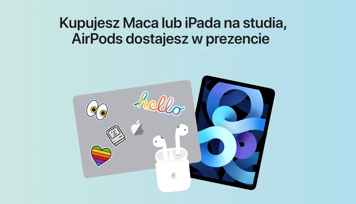 Promocja Witaj szkoło (Back to school firmy Apple (2021)