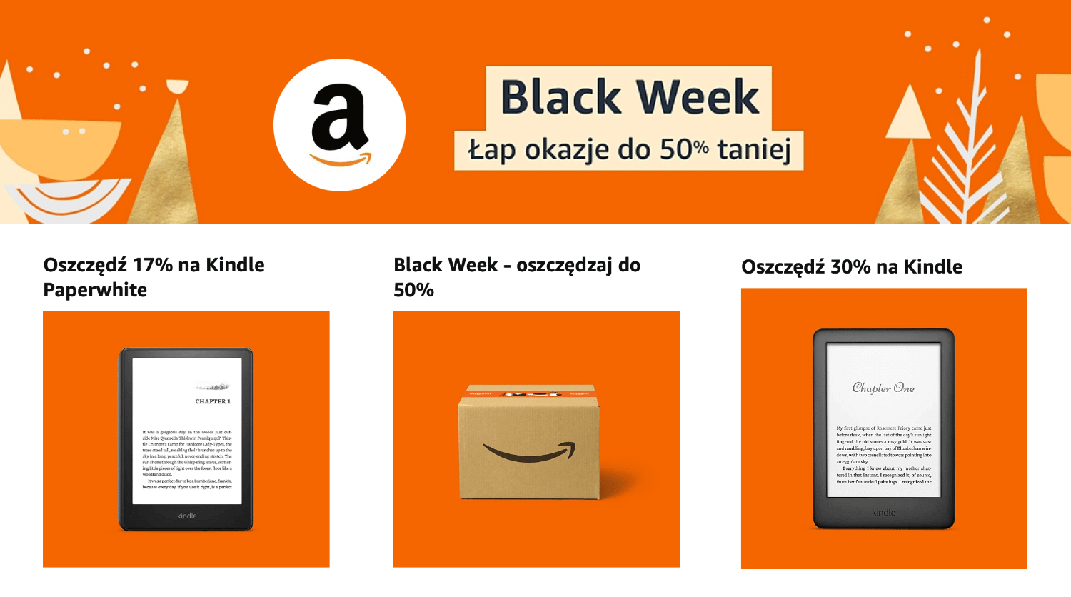 Zniżki na Amazon.pl z okazji Black Week 2021
