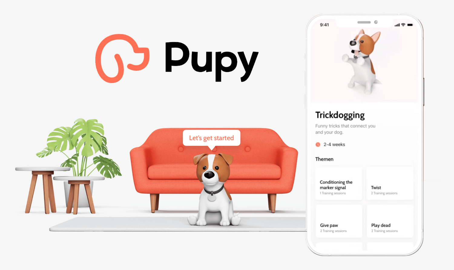 Aplikacja „Pupy - Dog & Puppy Training”